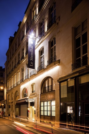 Fachada da propriedade. Le Stendhal - Vendôme