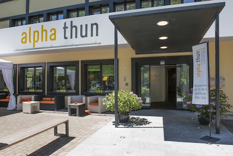 Entrada de la propiedad. Alpha Thun