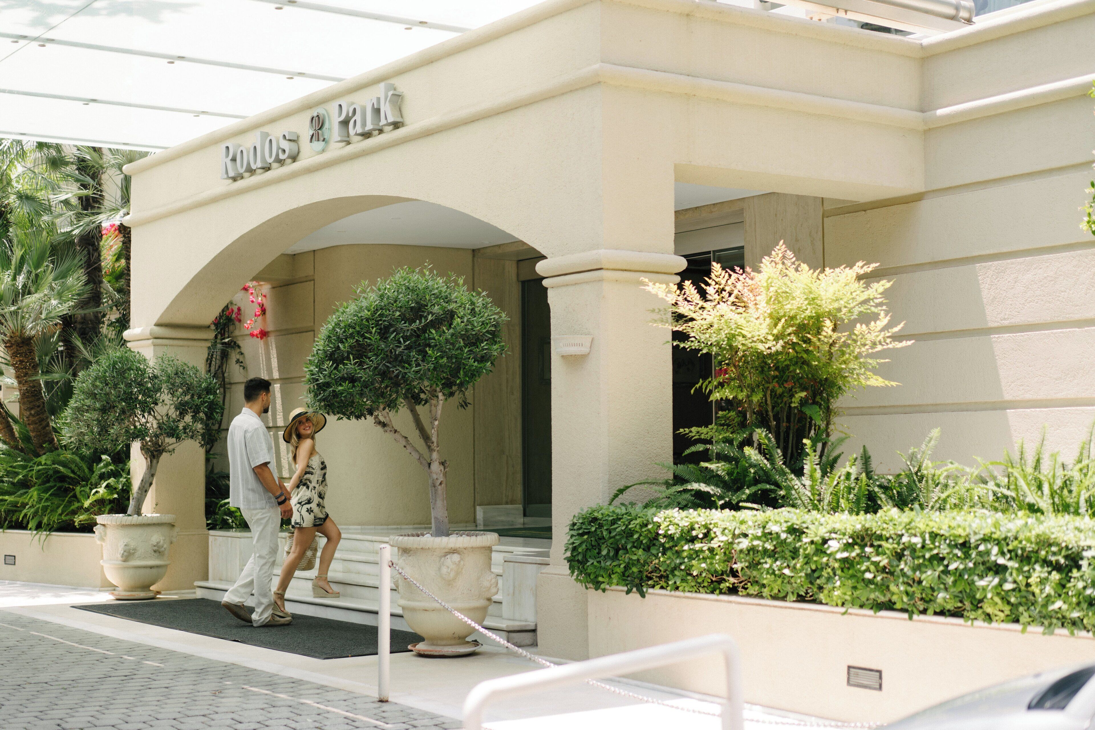 Entrée de l’hébergement