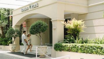 EntrĂ©e de lâhĂ©bergement