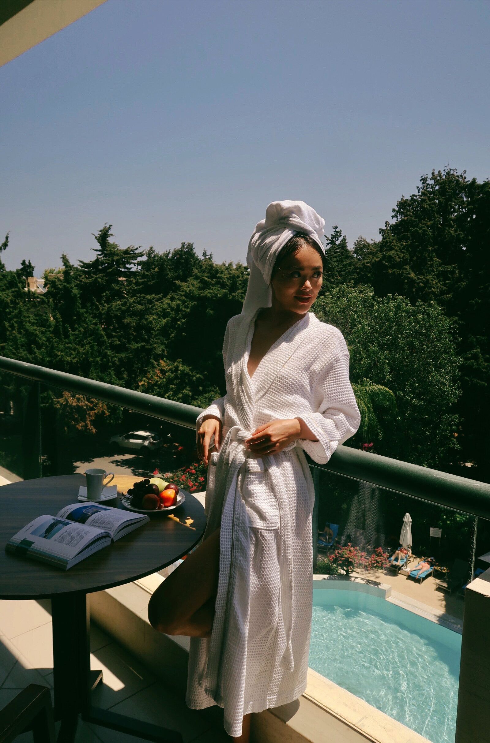 Premium Deluxe Double Room | Balcony view