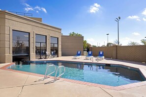 Indoor pool, outdoor pool