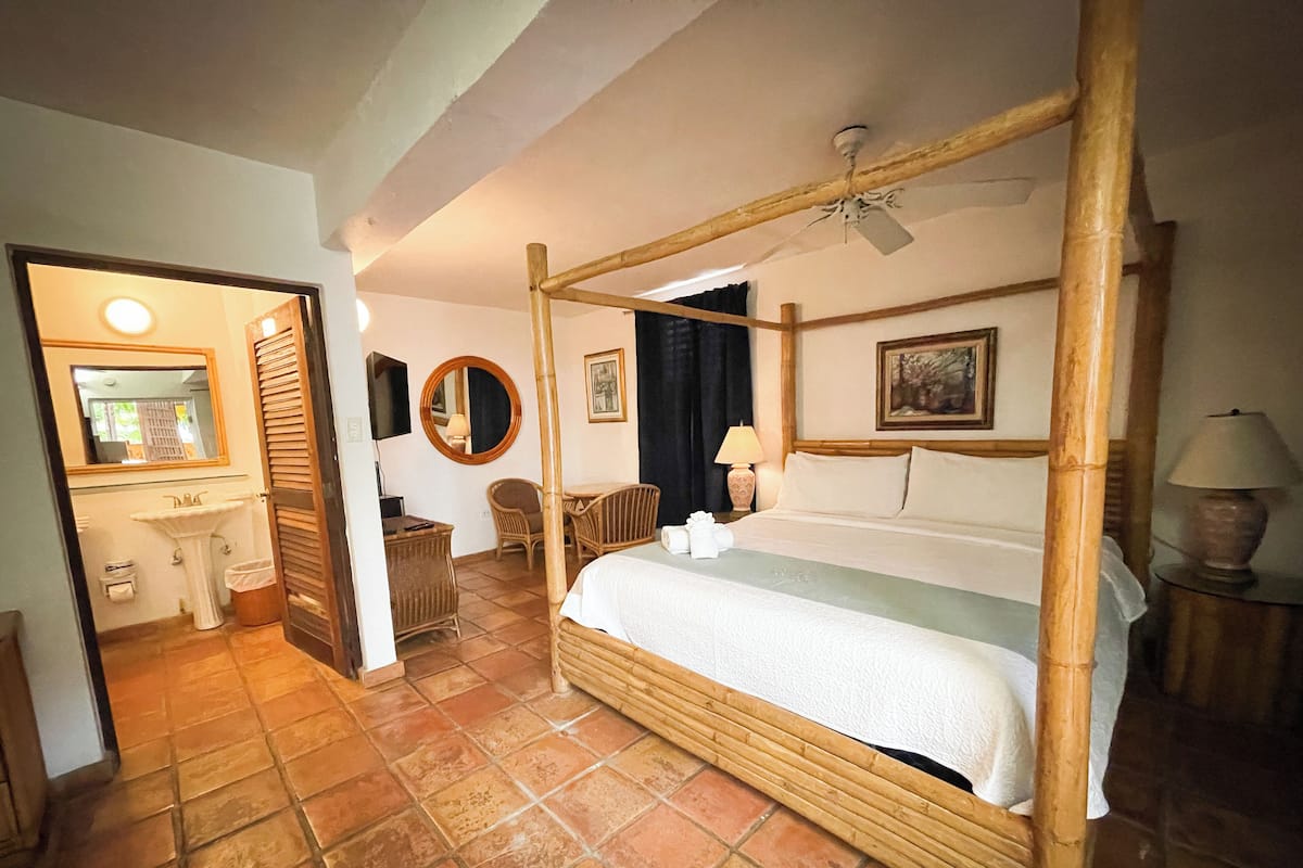 Rideaux occultants, fer et planche à repasser