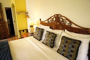 Blackout drapes, iron/ironing board, rollaway beds, free WiFi