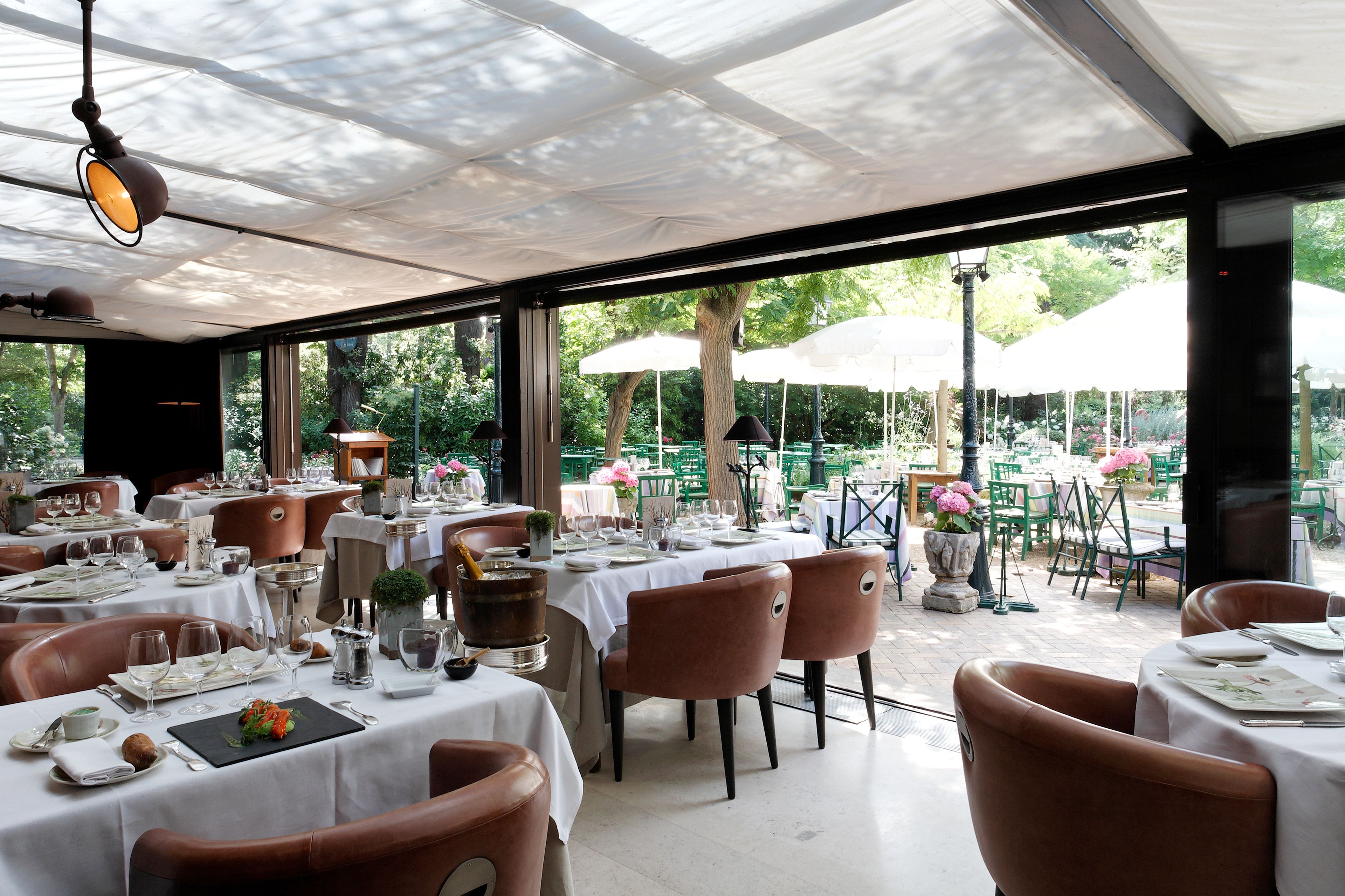 breakfast, lunch, dinner served; french cuisine, garden views