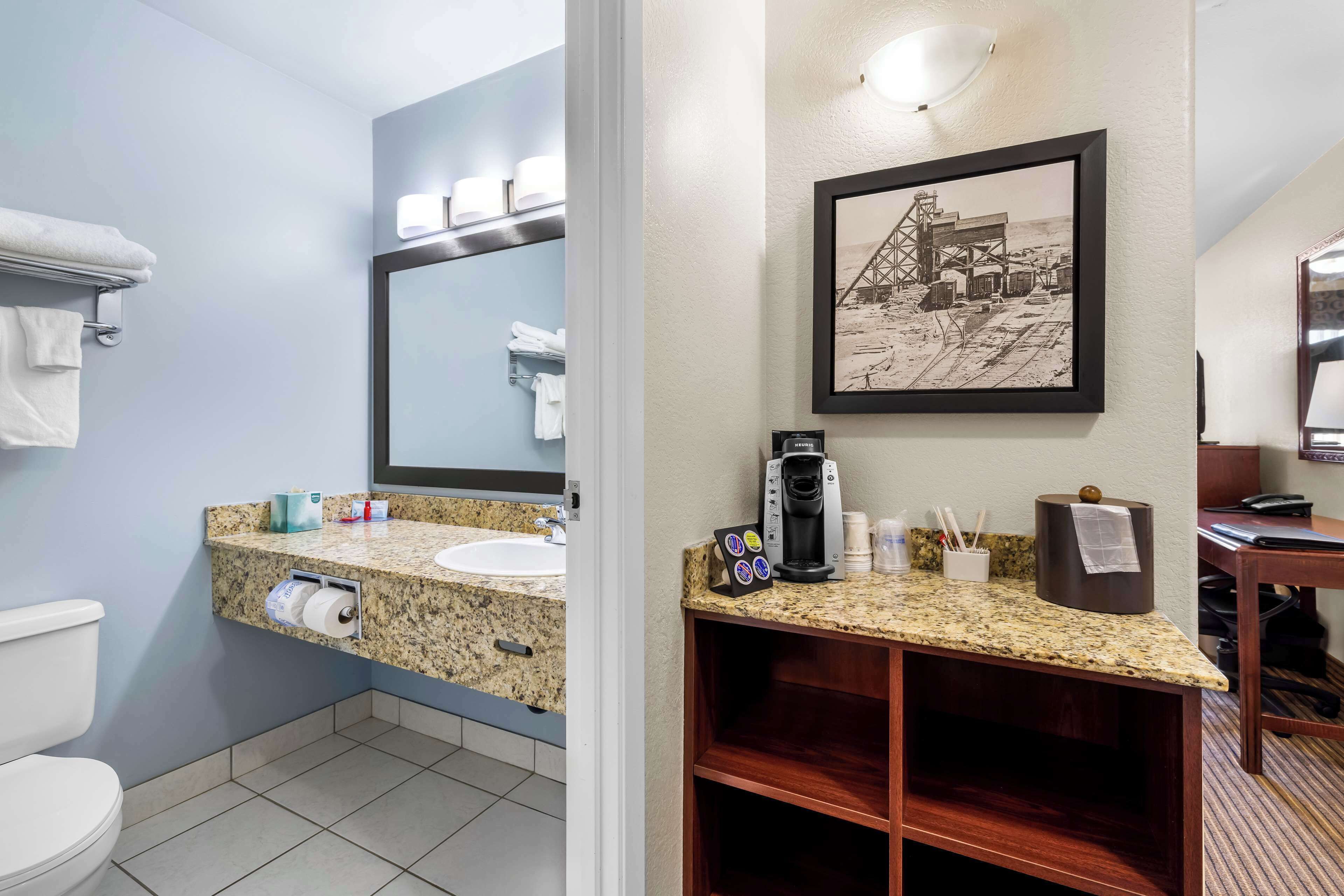 standard room, 2 queen beds, non smoking, refrigerator & microwave | desk, blackout curtains, iron/ironing board, free wifi