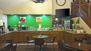 Free daily full breakfast