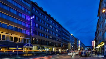 Front of property – evening/night