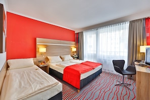 Double room Comfort | Minibar, desk, soundproofing, free WiFi - Hotel Präsident (Munich)