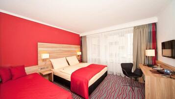Doppelzimmer Comfort | Minibar, Schreibtisch, schallisolierte Zimmer, kostenloses WLAN