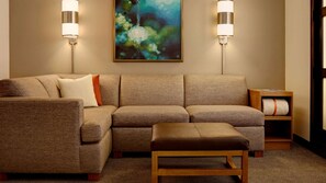 Premium bedding, down comforters, pillowtop beds, in-room safe