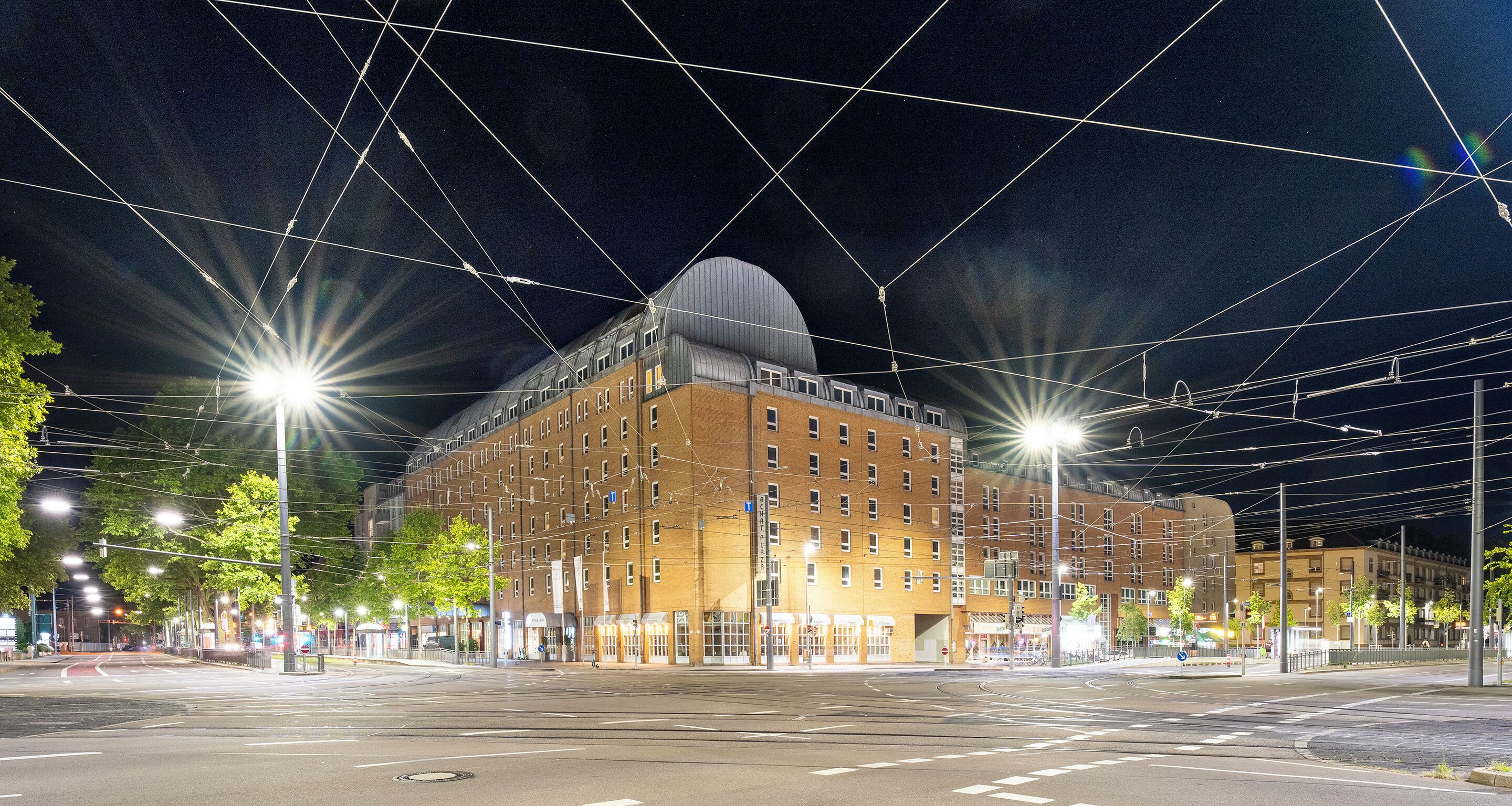 Façade de l’hébergement - soirée/nuit