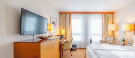1 habitación y ropa de cama de alta calidad