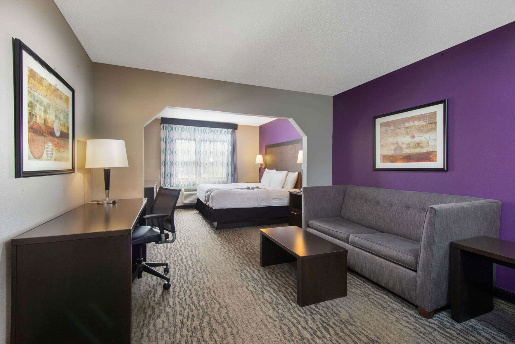 Premium bedding, pillowtop beds, in-room safe, desk
