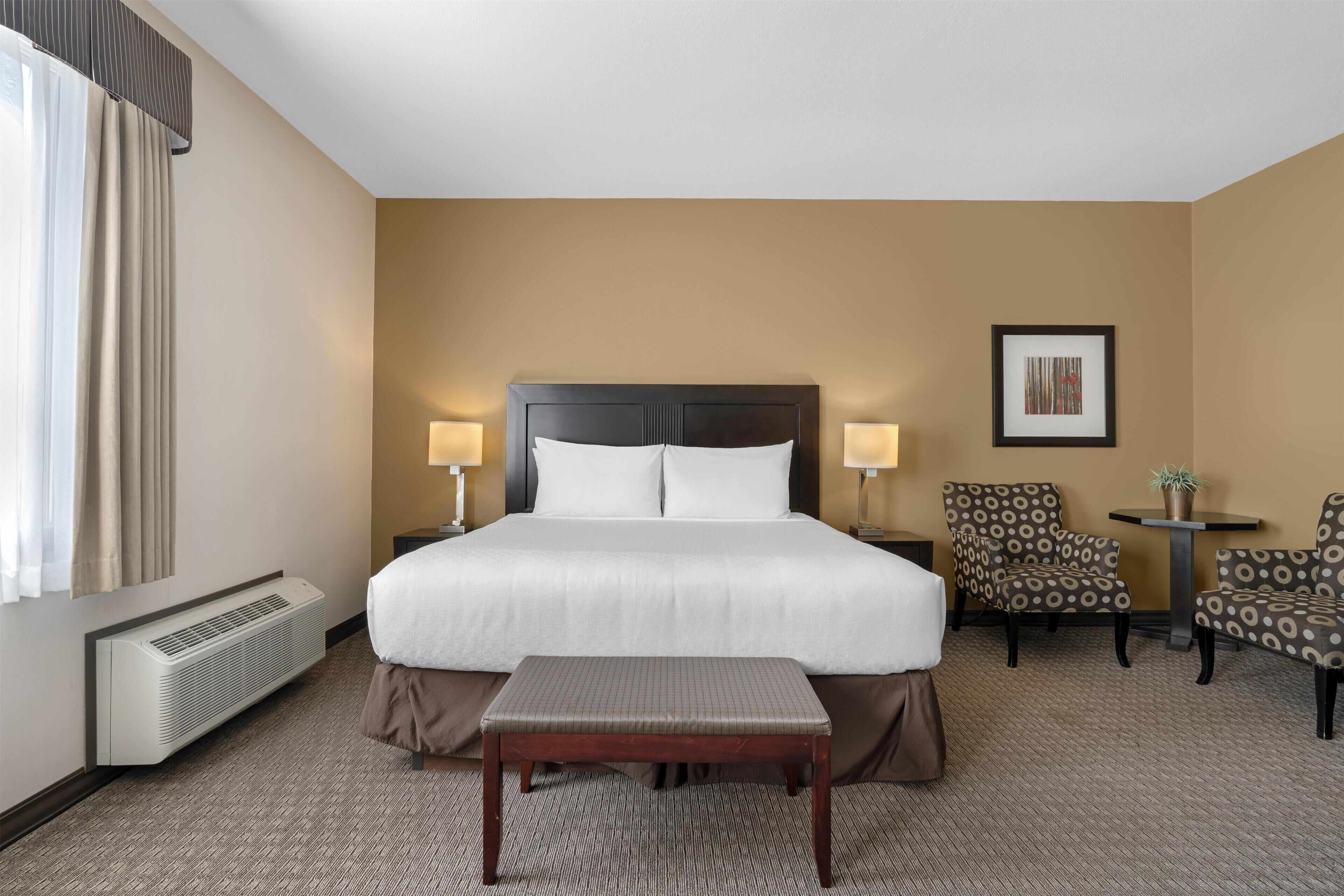 Standard Room, 1 King Bed, Non Smoking, Refrigerator & Microwave (with Sofabed) | Premium bedding, pillowtop beds, in-room safe, desk