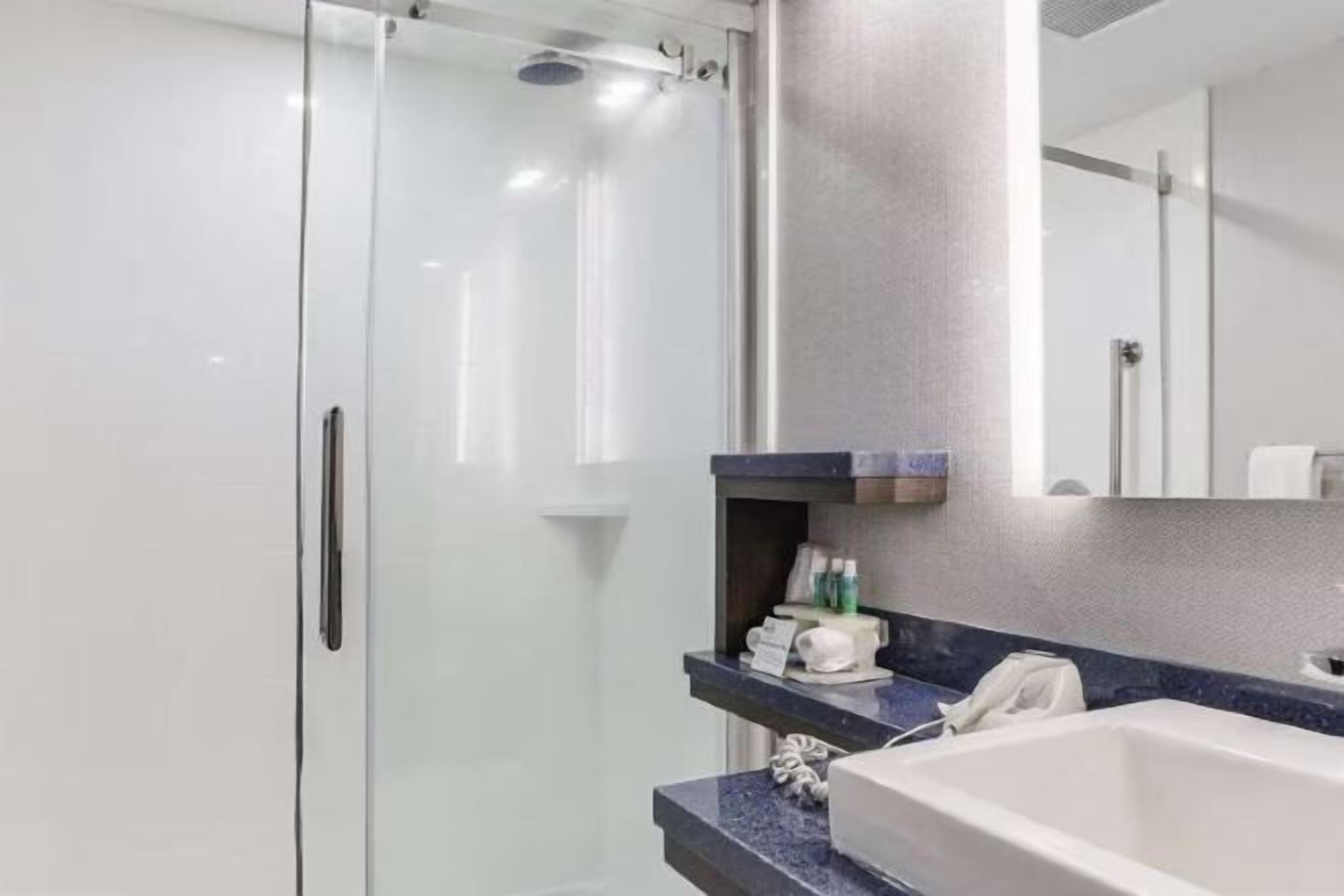 샤워 시설, 헤어드라이어, 타월