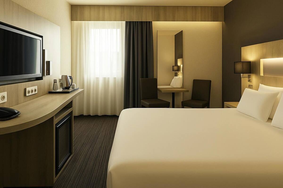 Hochwertige Bettwaren, Pillowtop-Betten, Minibar, Zimmersafe