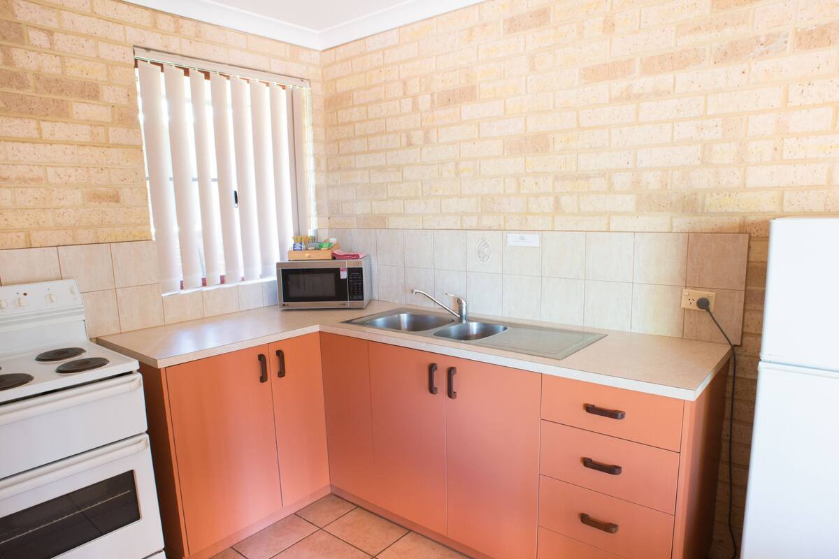 frangipani 2 bedroom villa | private kitchen | fridge, microwave, coffee/tea maker