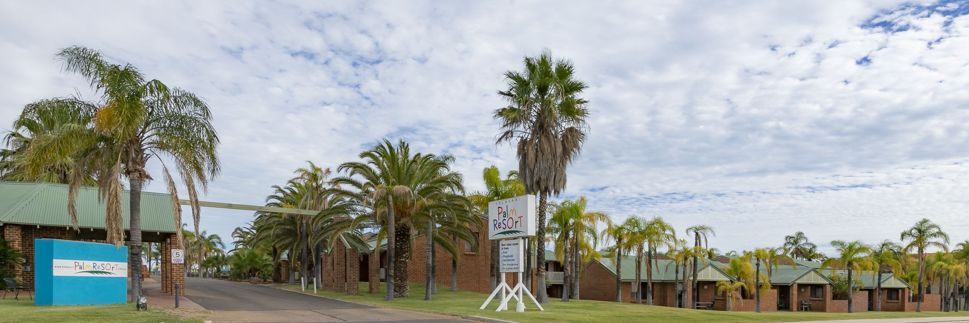 palm family suite | resort view
