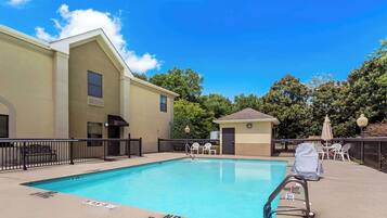 Seasonal outdoor pool