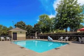 Seasonal outdoor pool