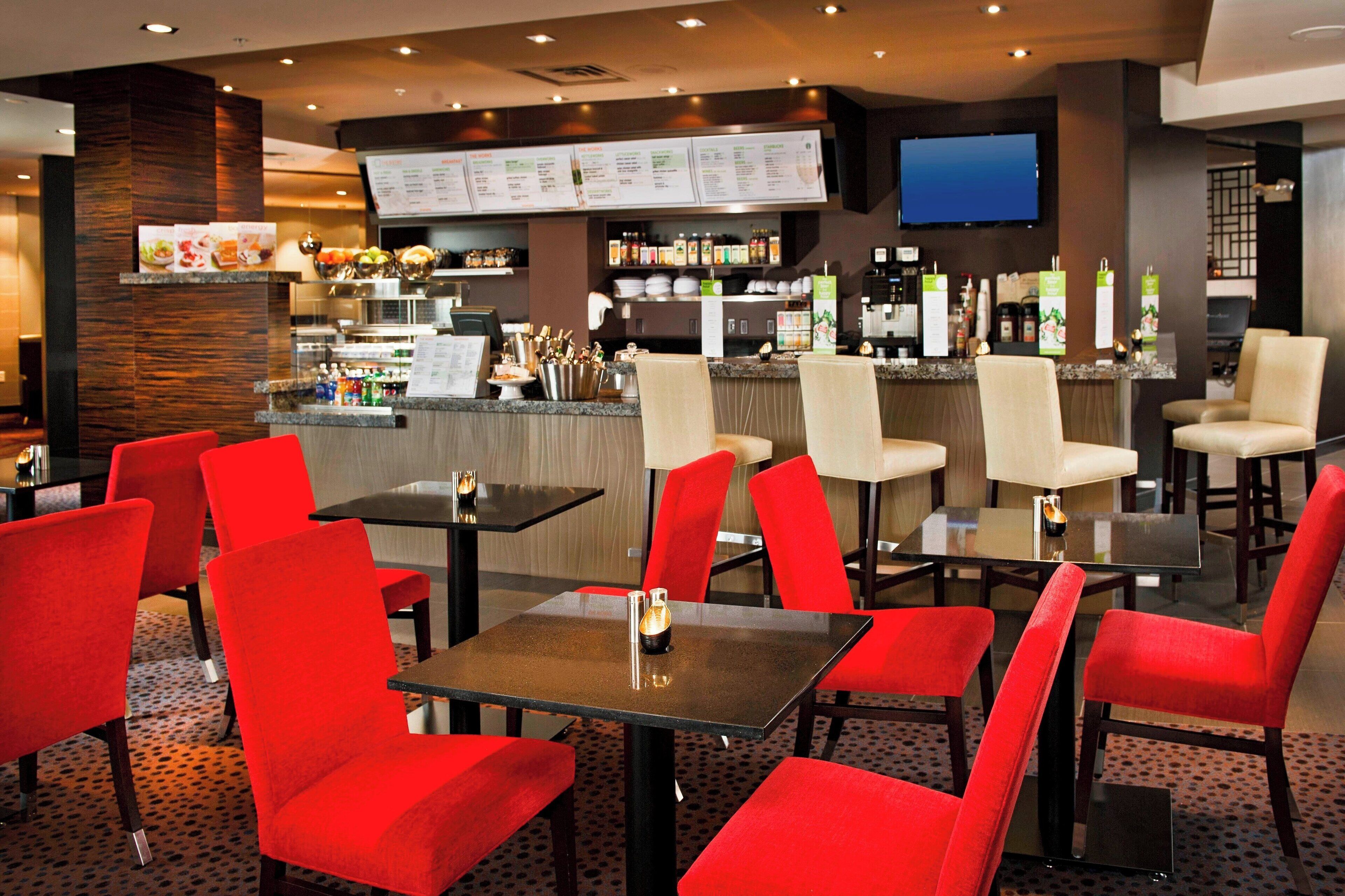 daily cooked-to-order breakfast for a fee