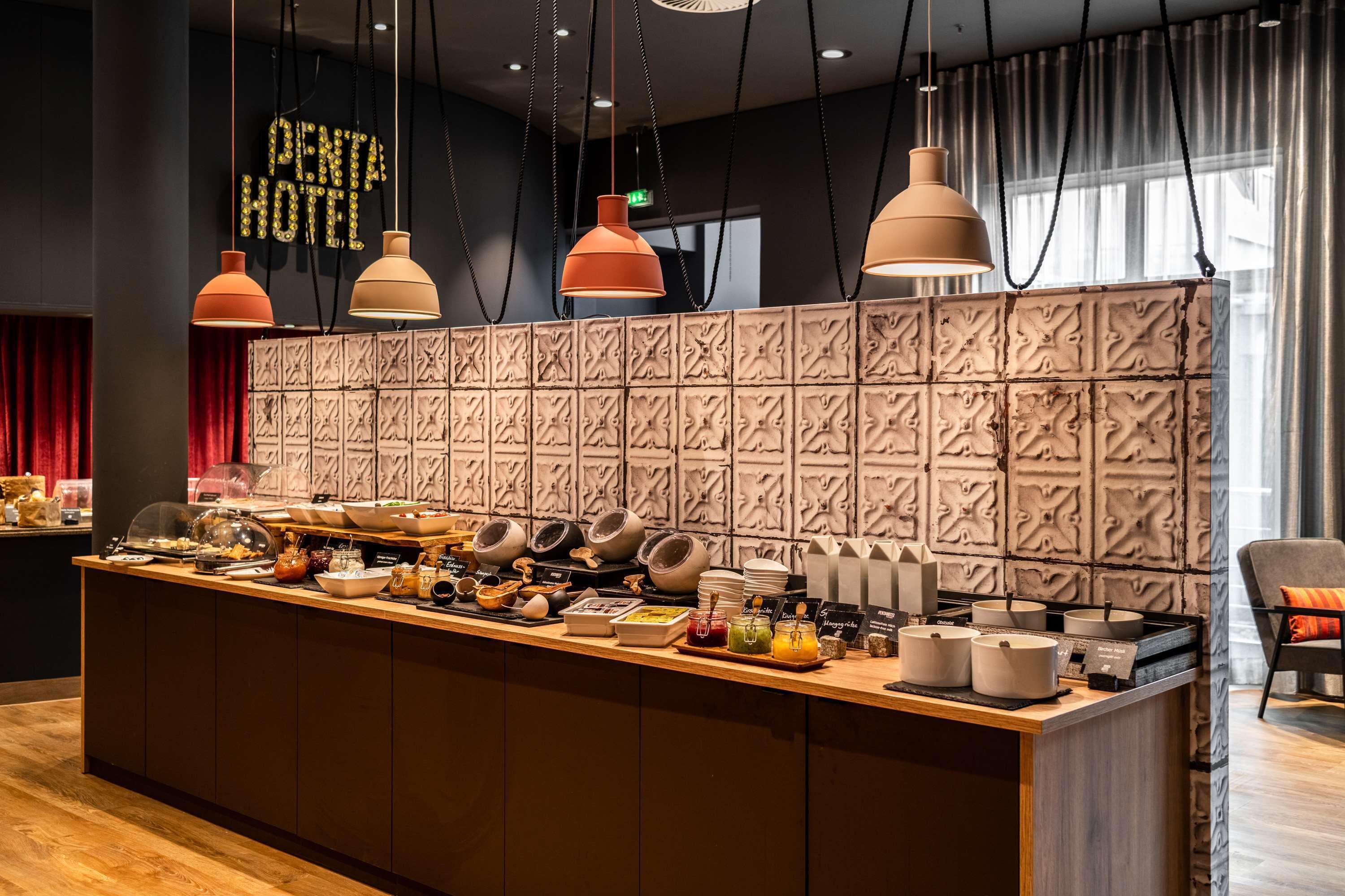 daily buffet breakfast (eur 23 per person)