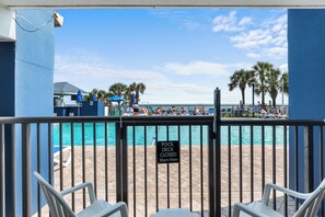 Terrace/patio - Grande Shores Ocean Resort (Myrtle Beach)