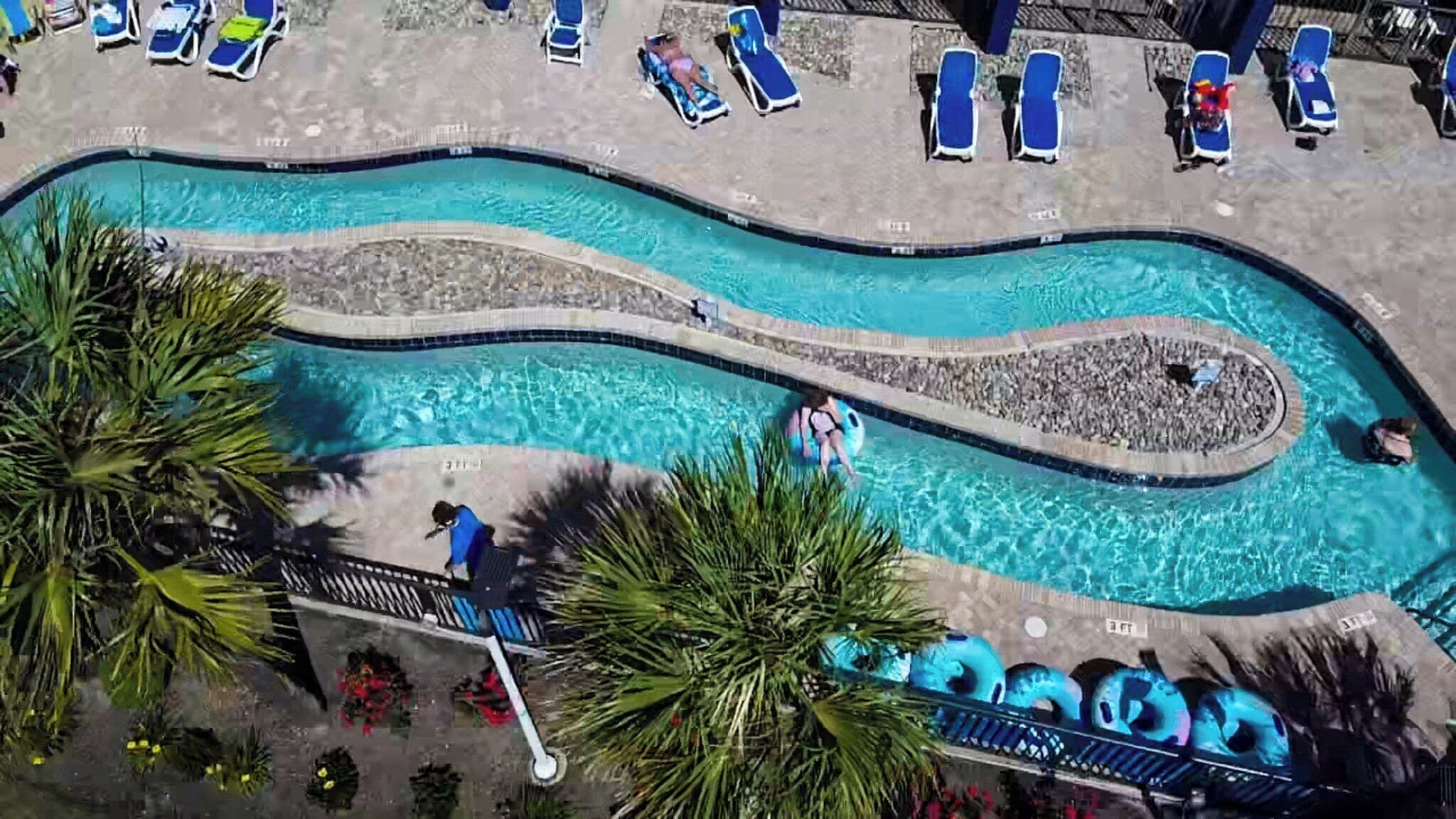 2 piscinas al aire libre, sillones reclinables de piscina