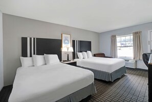 Wifi gratis, ropa de cama y despertador 