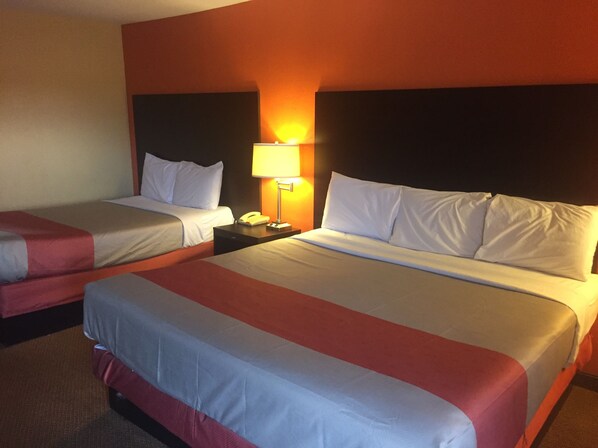 Free WiFi, bed sheets