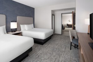 1 habitación y ropa de cama de alta calidad