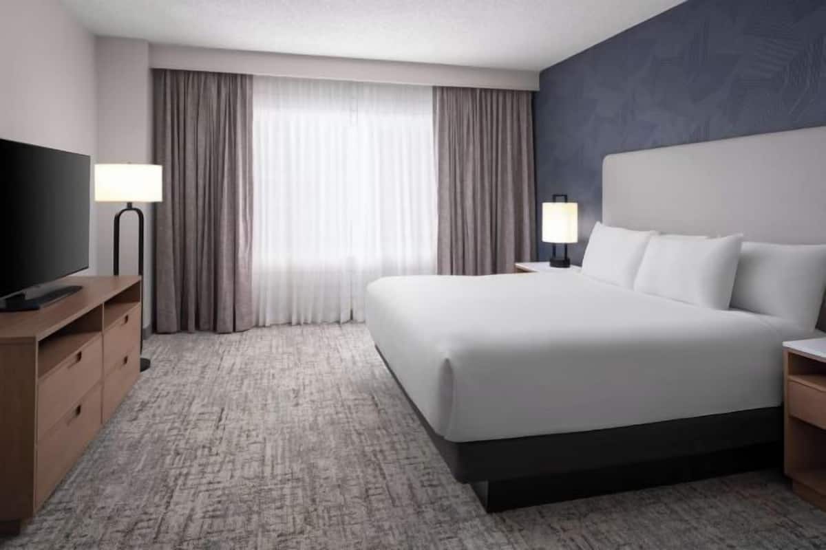 1 quarto, roupas de cama premium, cofres nos quartos, escrivaninha