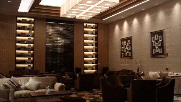 Sitzecke in der Lobby