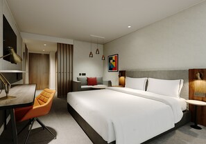 Premium Room, 1 King Bed | 1 bedroom, minibar, in-room safe, desk