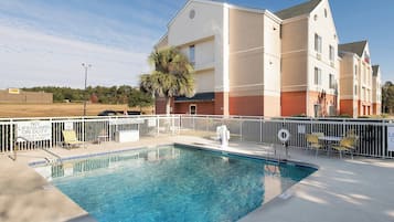 Seasonal outdoor pool