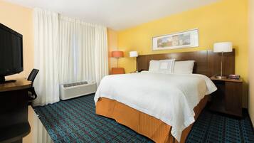 Premium bedding, pillow-top beds, in-room safe, desk
