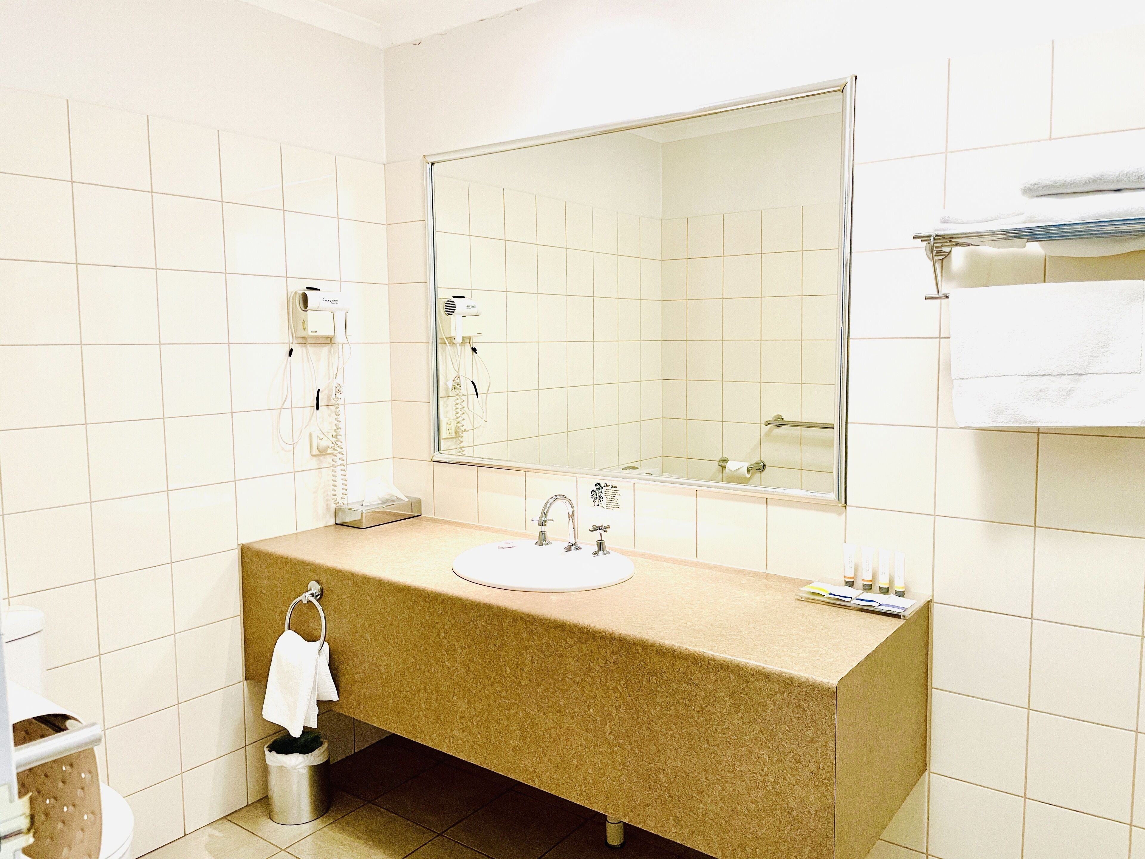 standard room, 1 queen bed, non smoking | bathroom | shower, towels, soap, shampoo