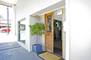 Entrada de la propiedad