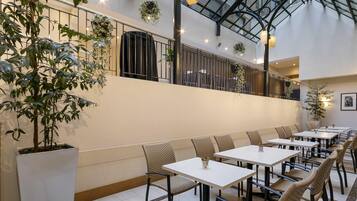 2 restaurants, breakfast, lunch, dinner served; local cuisine