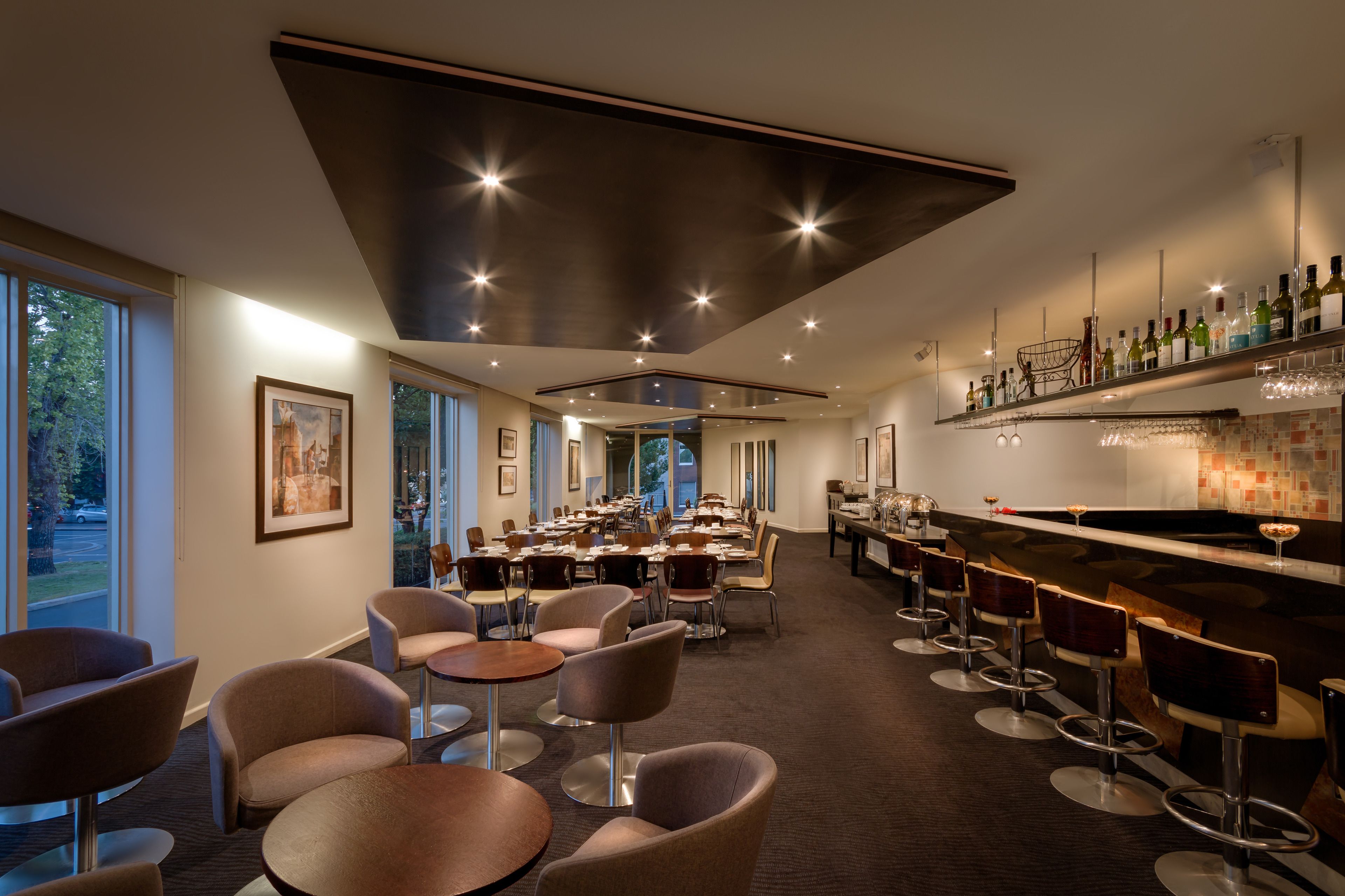 breakfast and dinner served