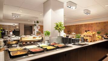 Daily buffet breakfast (EUR 36 per person)