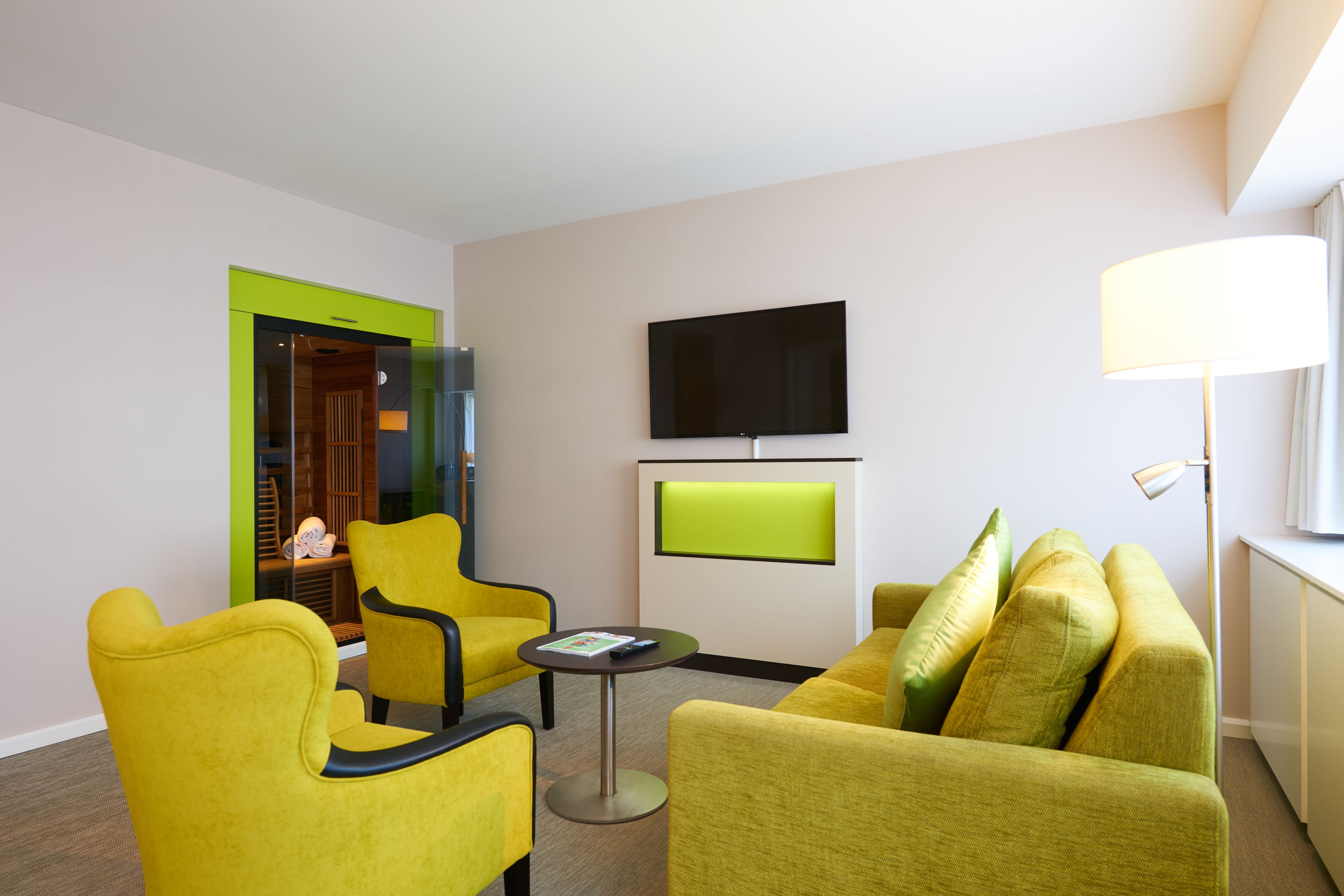 suite | living area | smart tv