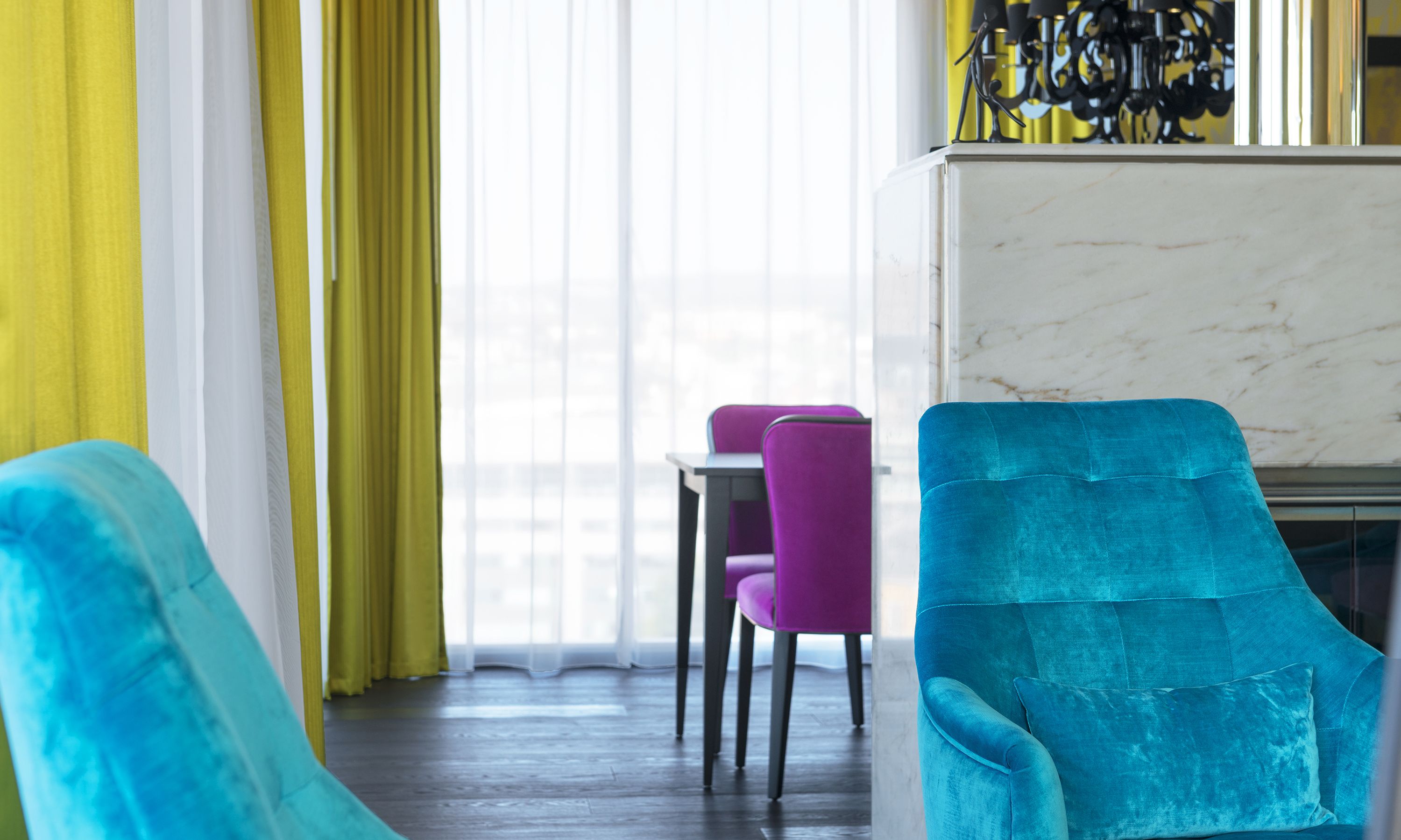 premium bedding, minibar, desk, blackout curtains