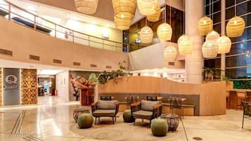 Sala de estar en el lobby