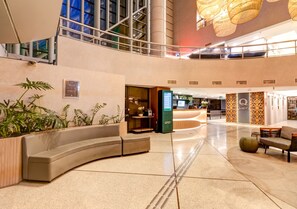 Sala de estar en el lobby