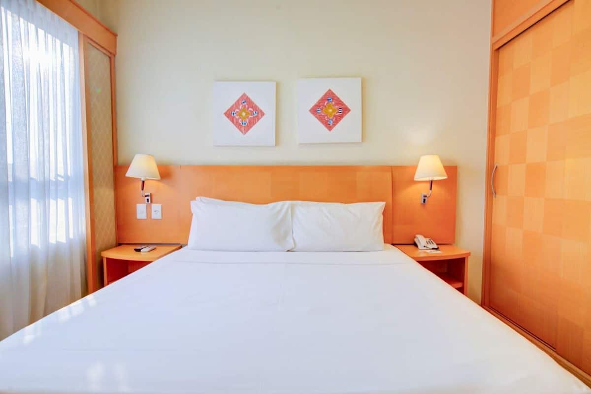 Minibar, in-room safe, blackout drapes, soundproofing