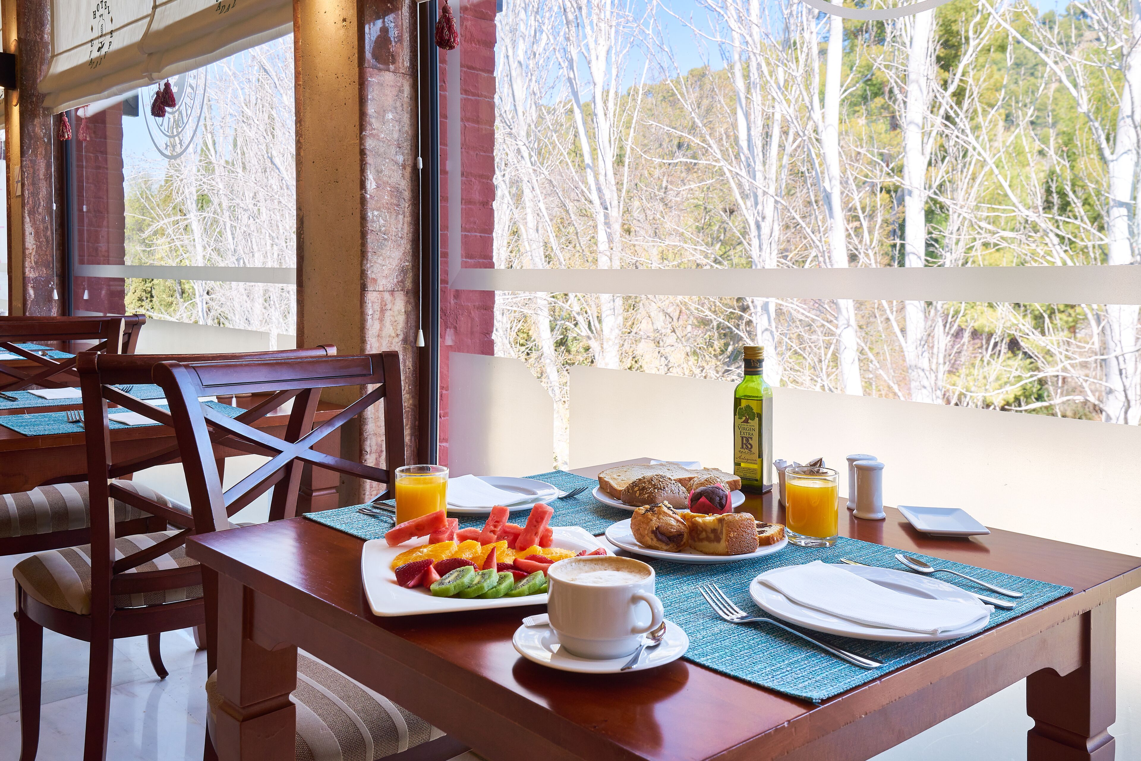 daily buffet breakfast (eur 12 per person)