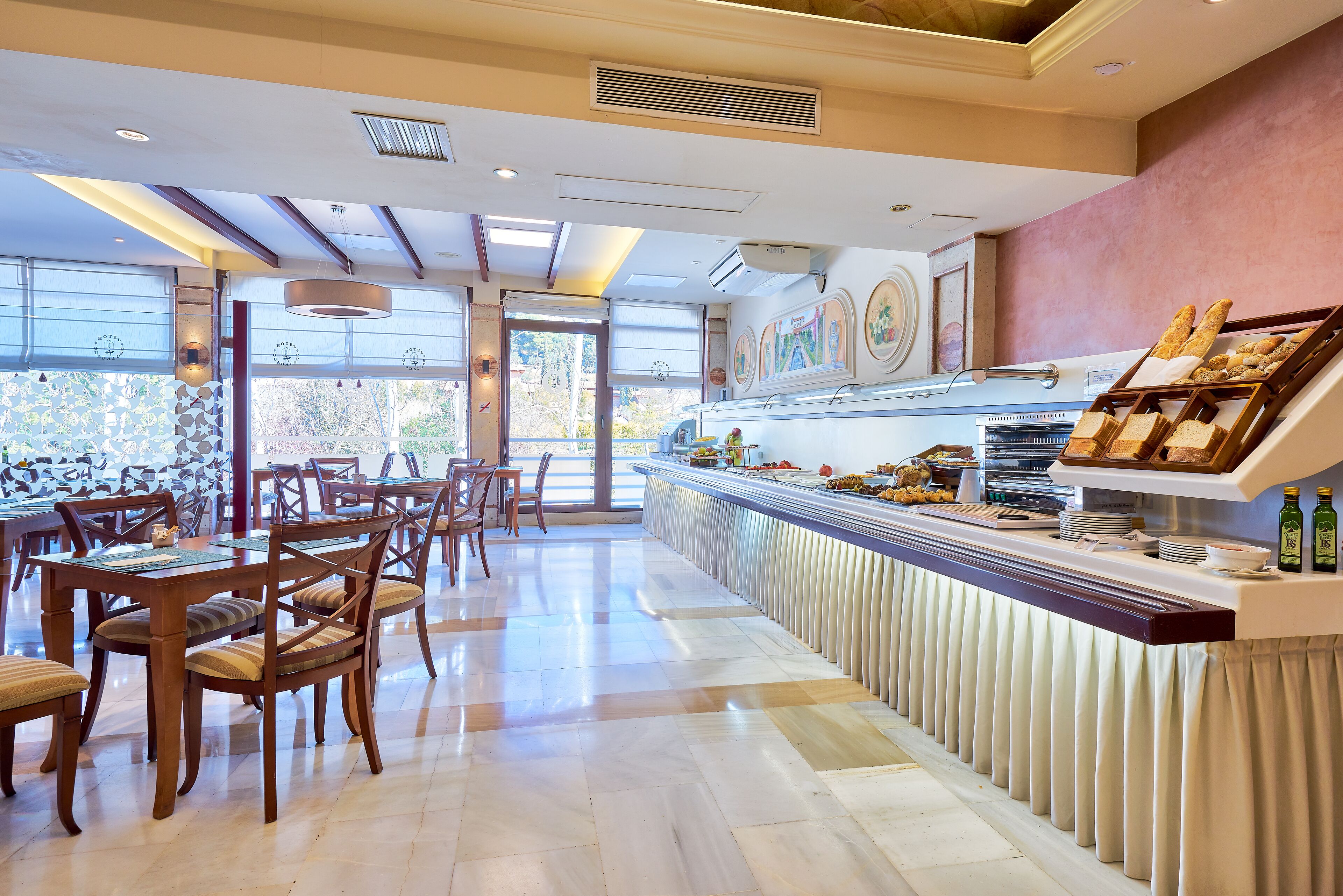 daily buffet breakfast (eur 12 per person)