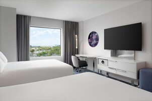 Premium bedding, pillowtop beds, in-room safe, desk